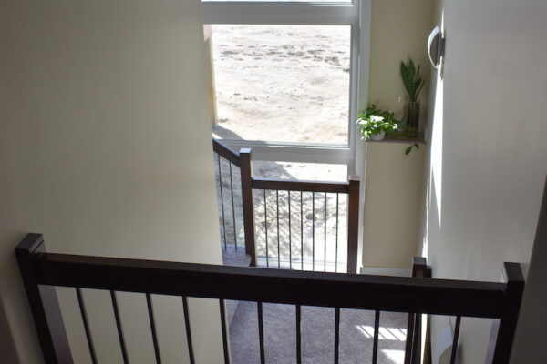 Stairway: Little Home on the Prairies, a forever home in Saskatchewan Canada 